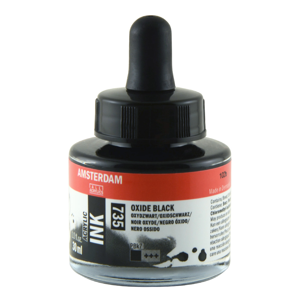 Amsterdam Acrylic Ink 30 ml Oxide Black