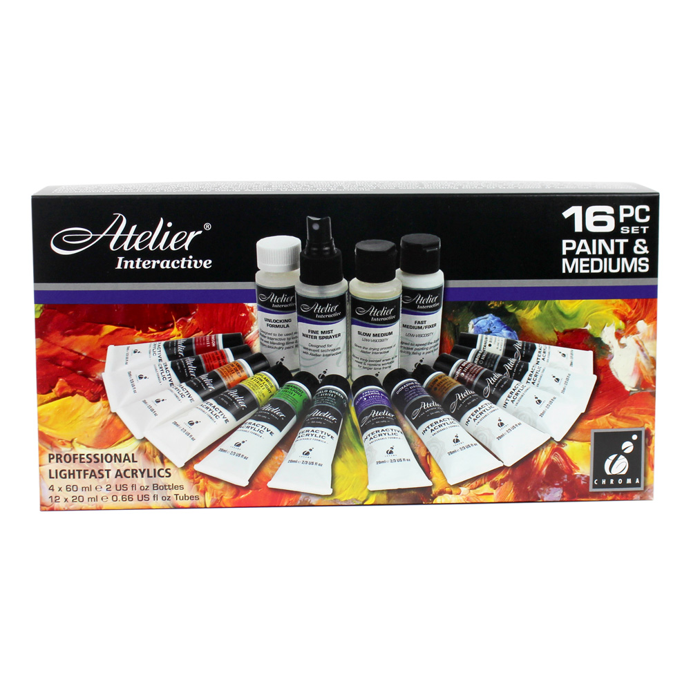 Atelier Interactive 20 ml 12-Tube Intro Set