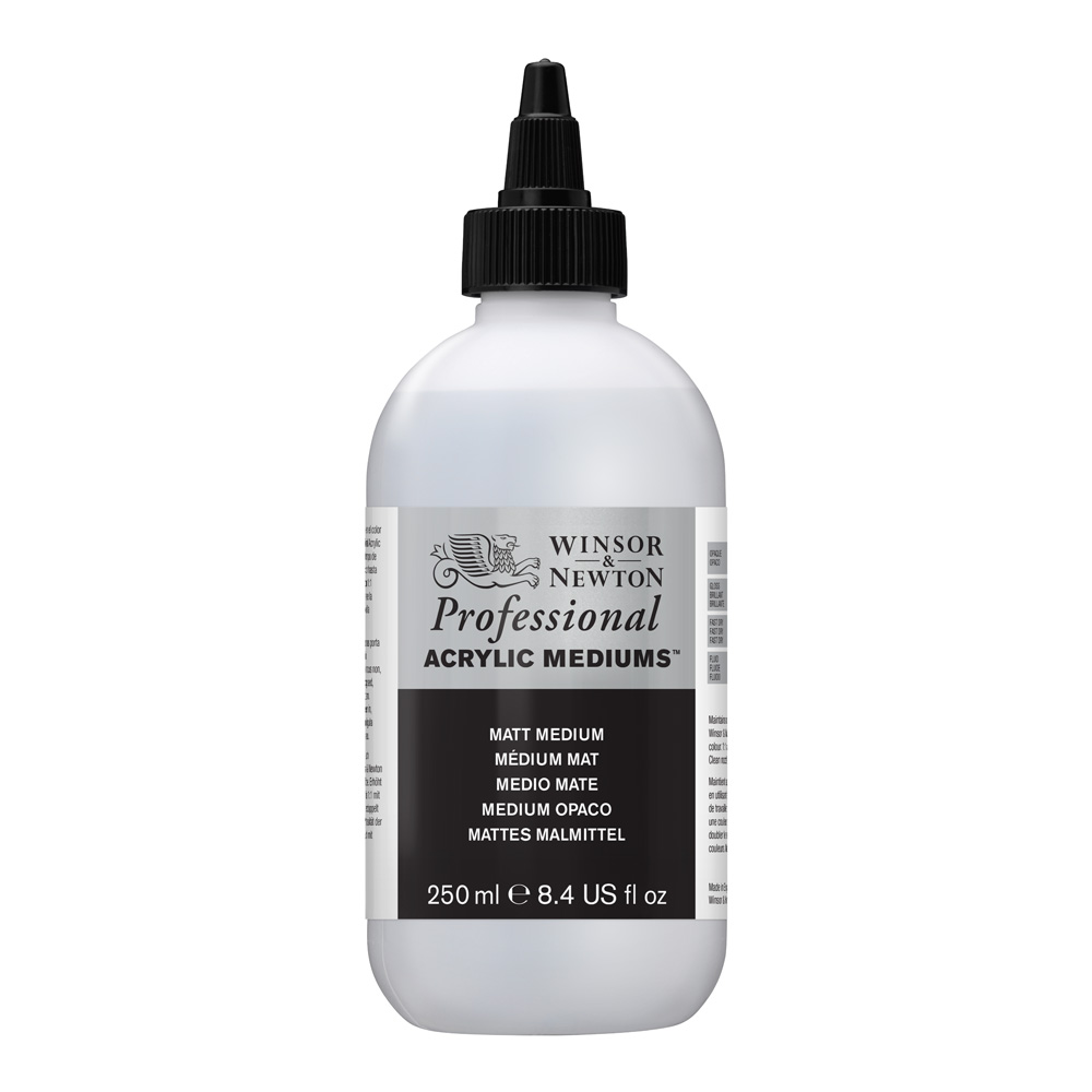 W&N Artist Acrylic Matt Medium 8.5 oz