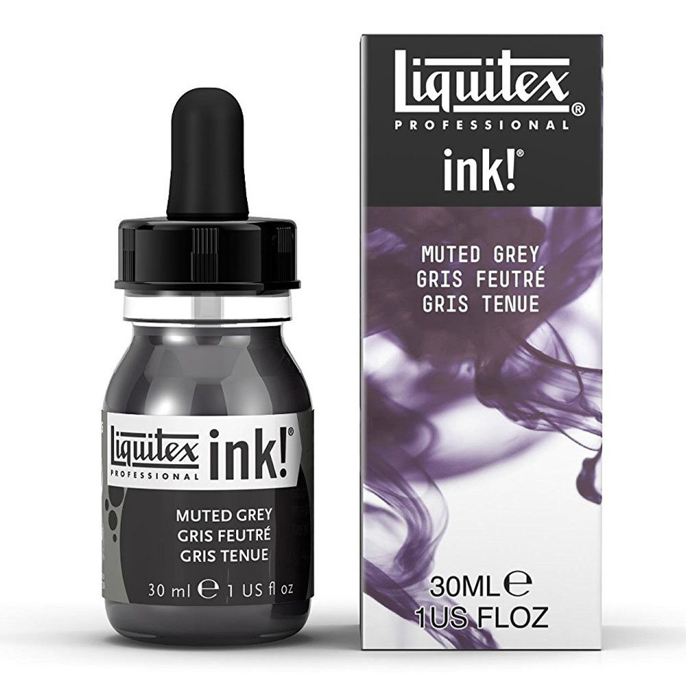 Liquitex Acrylic Ink 30 ml Muted Gray