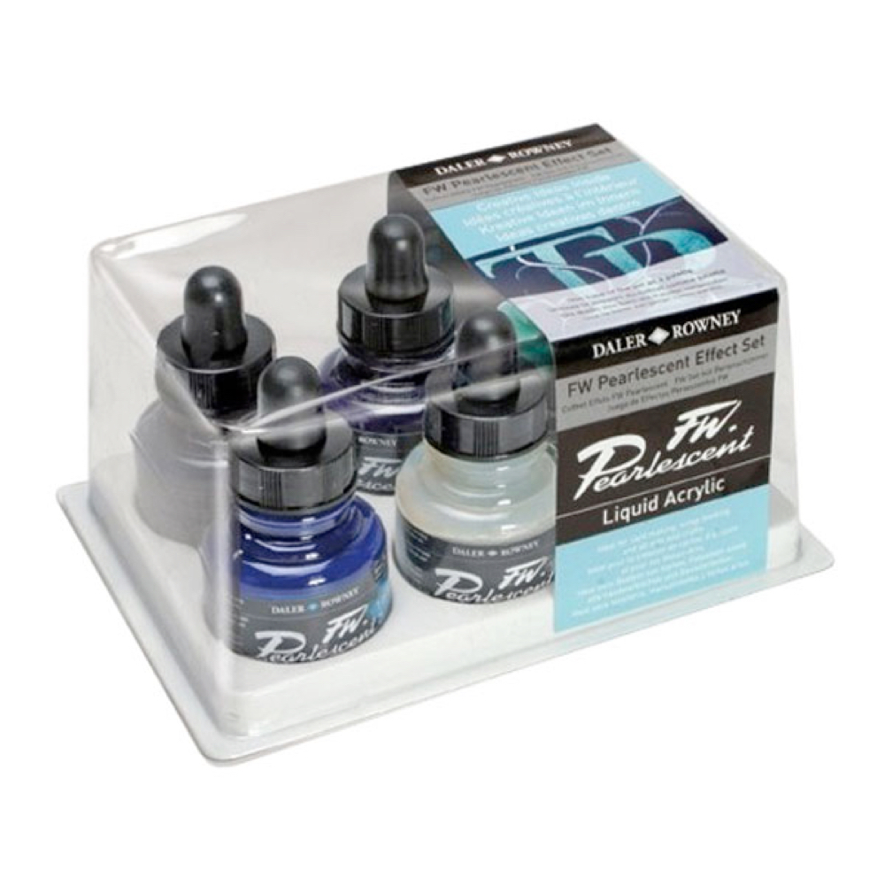FW Pearlescent AC Ink Set of 6