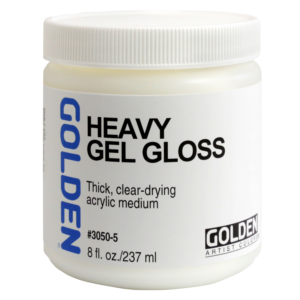 Golden Acryl Med 8 oz Heavy Gel Gloss