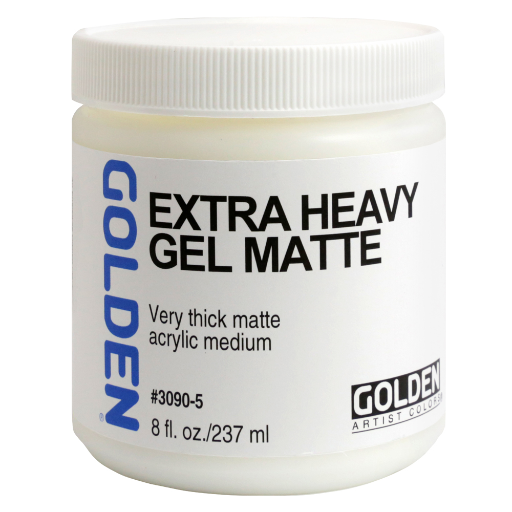 Golden Acryl Med 8 oz X-Heavy Gel Matte