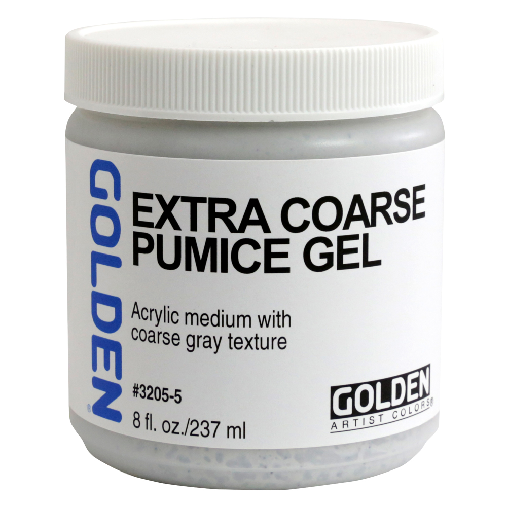 Golden Acryl Med 8 oz X-Coarse Pumice Gel