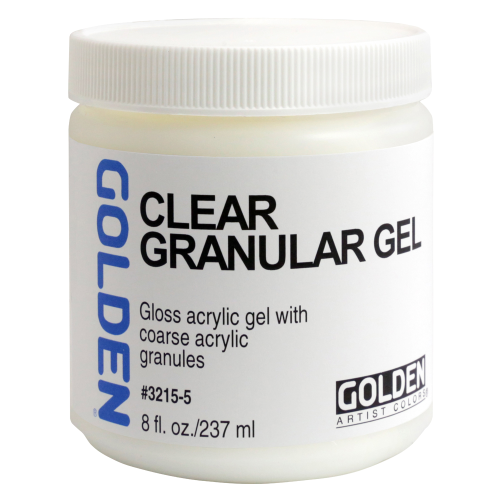 Golden Acryl Med 8 oz Clear Granular Gel
