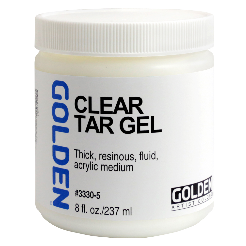 Golden Acryl Med 8 oz Clear Tar Gel
