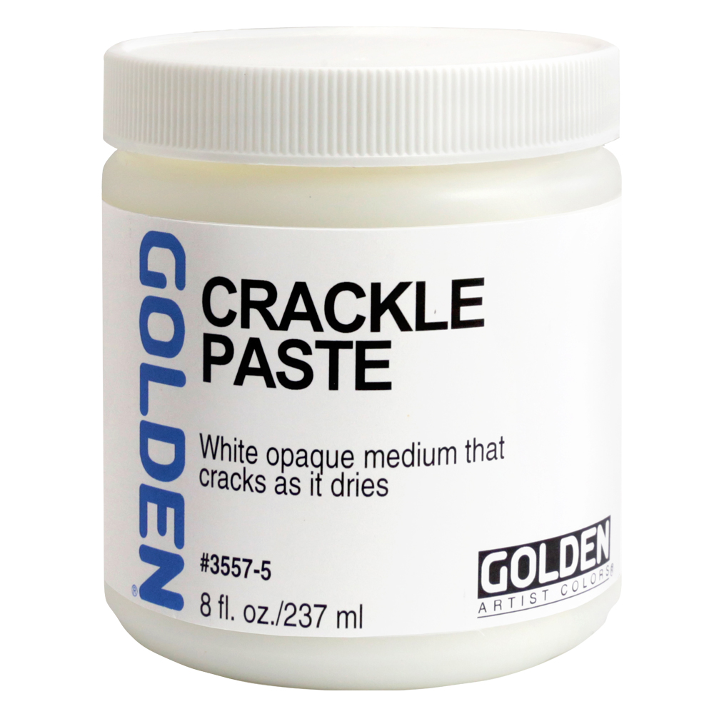 Golden Acryl Med 8 oz Crackle Paste