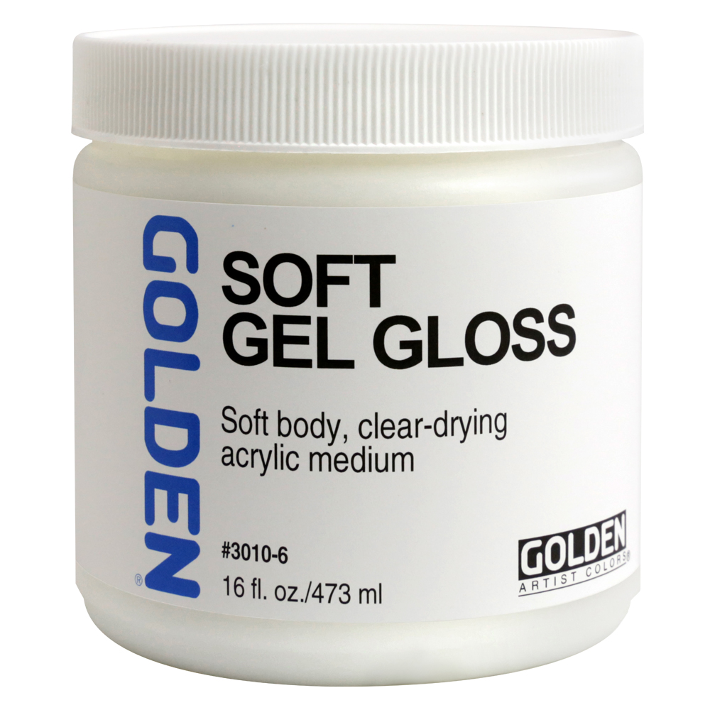 Golden Acryl Med 16 oz Soft Gel Gloss