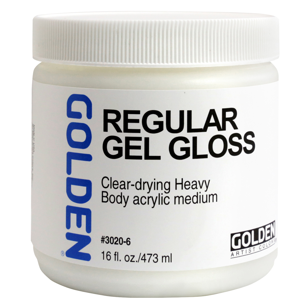 Golden Acryl Med 16 oz Regular Gel Gloss