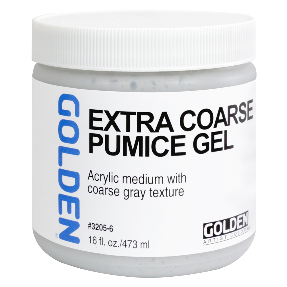 Golden Acryl Med 16 oz X-Coarse Pumice Gel