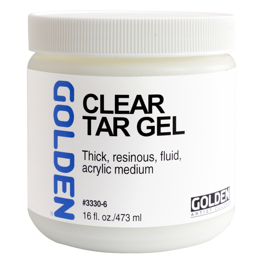 Golden Acryl Med 16 oz Clear Tar Gel