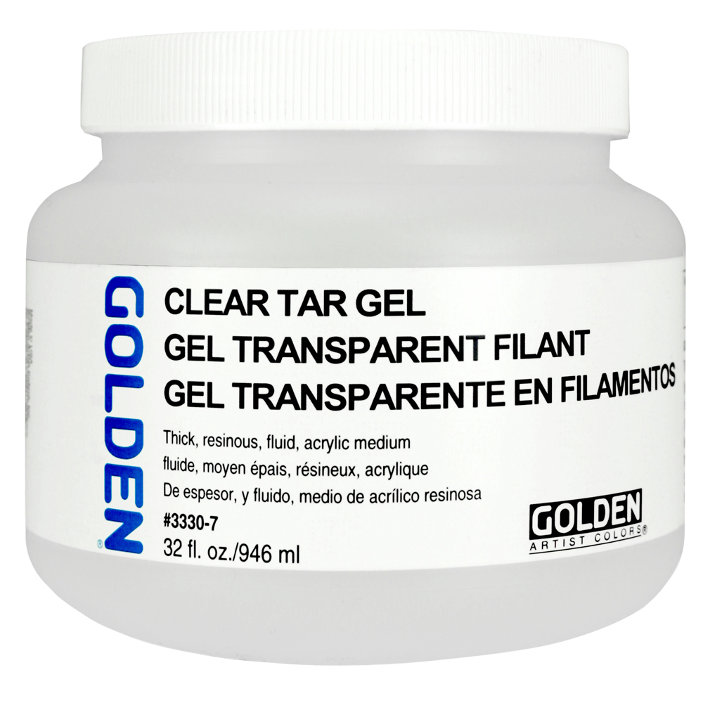 Golden Acryl Med 32 oz Clear Tar Gel