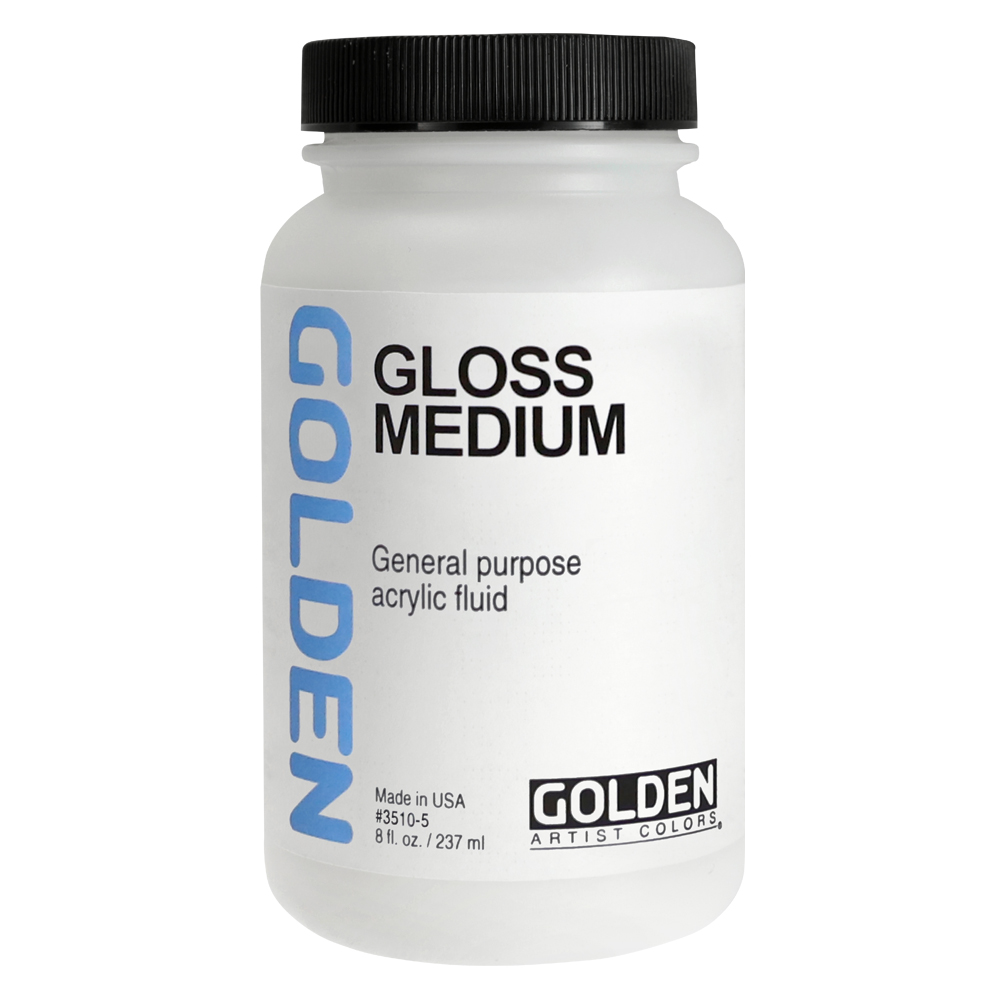 Golden Acrylic Gloss Medium 8 oz