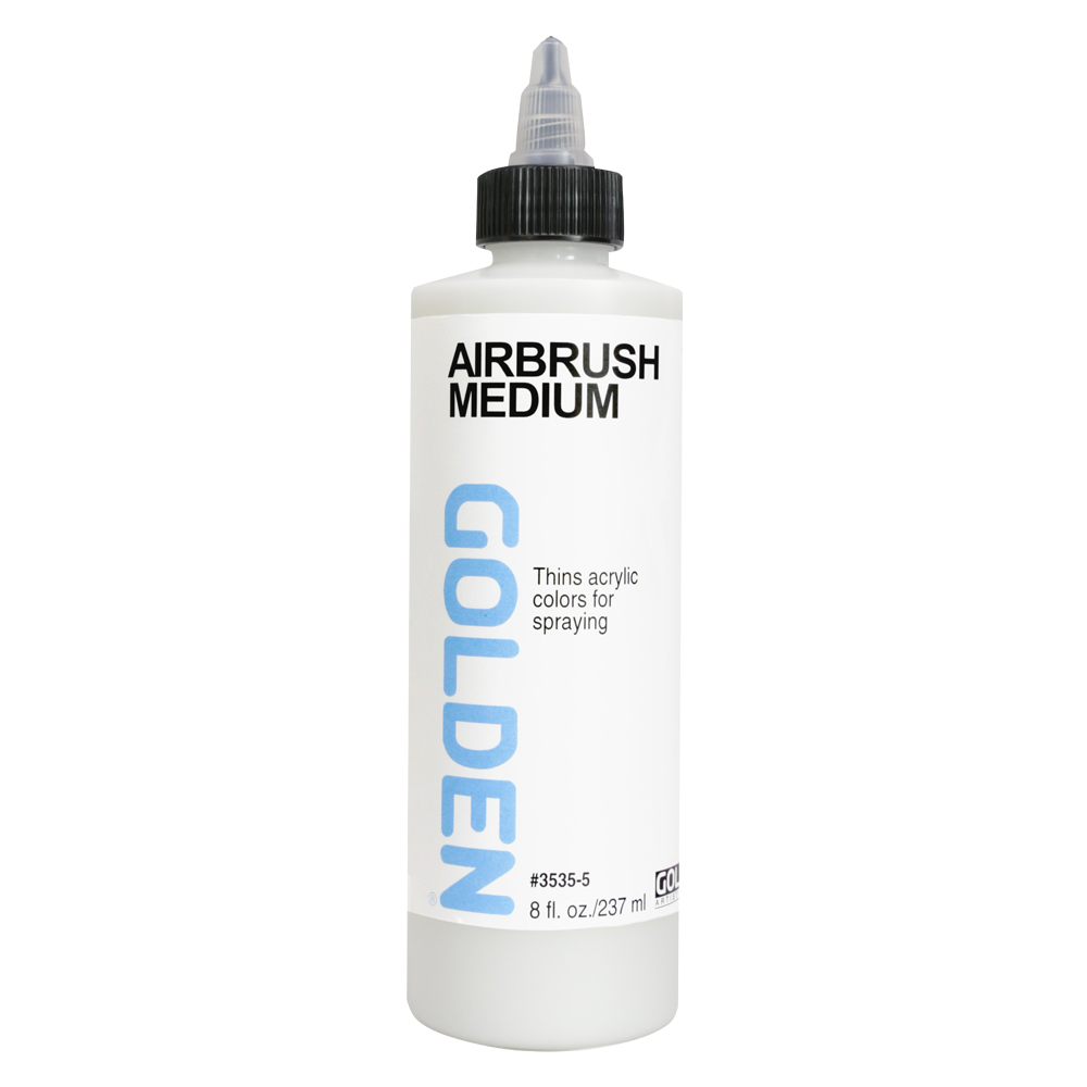 Golden Acryl Med 8 oz Airbrush Medium