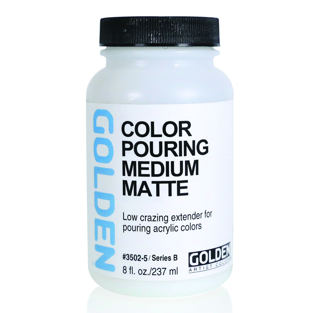 Golden Acryl Med Color Pouring Matte 8 oz