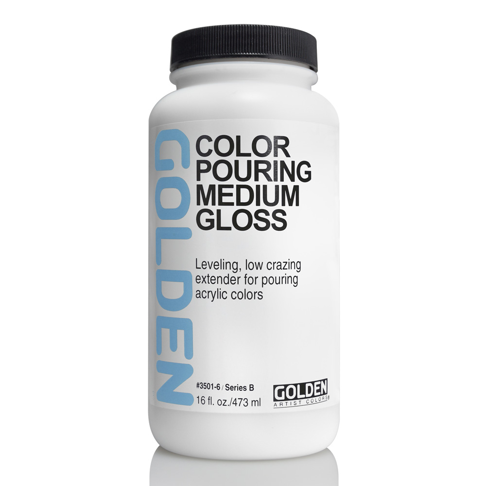 Golden Acryl Med Color Pouring Gloss 16 oz