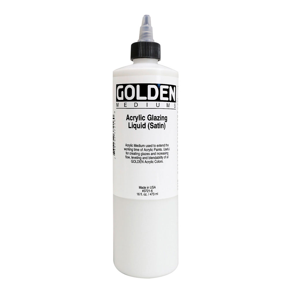 Golden Acrylic Glazing Liquid 32 oz Satin