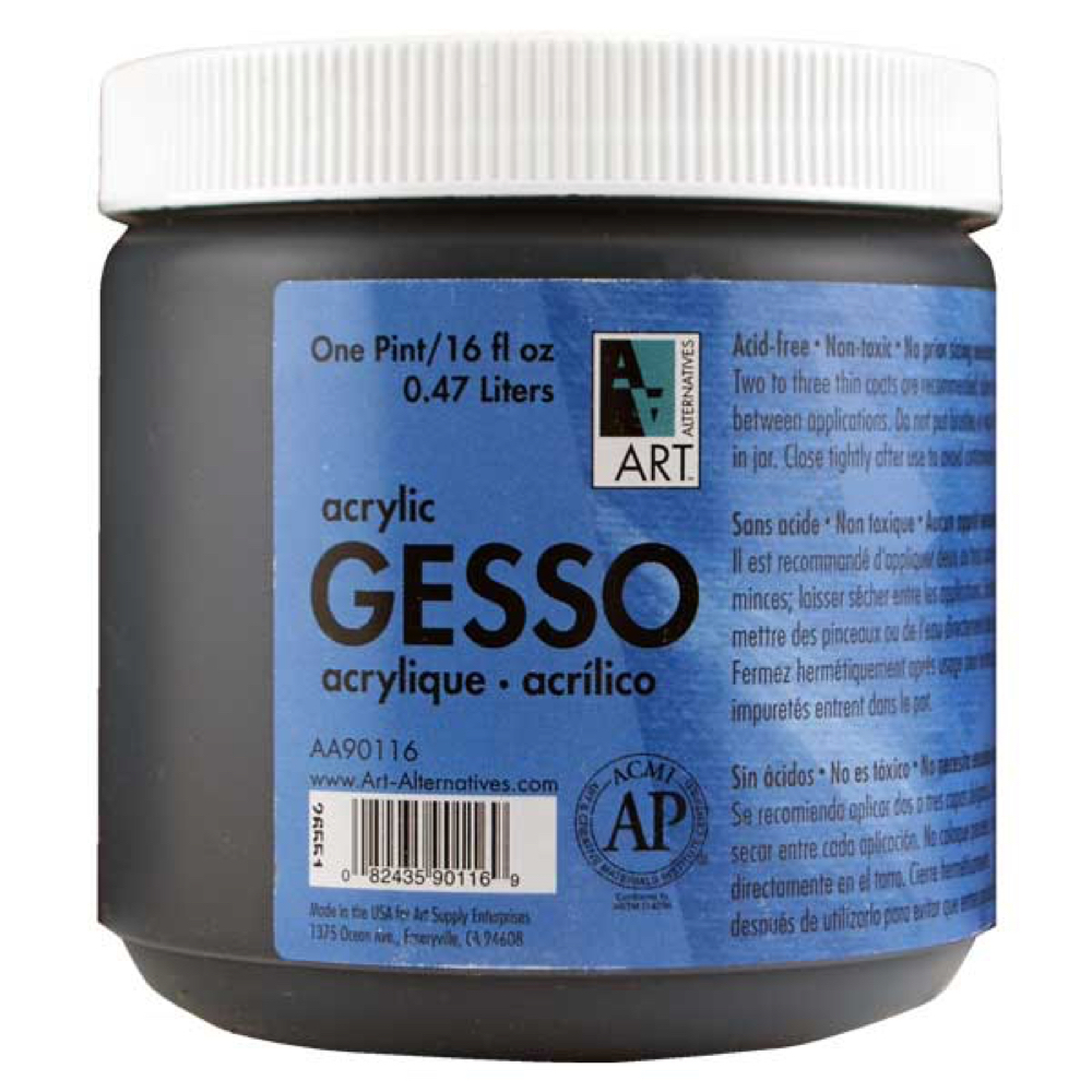 Art Alternatives Gesso Black 16 oz