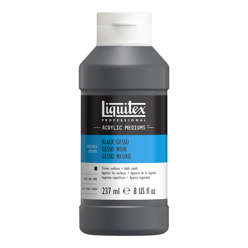 Liquitex Gesso 8 oz Black