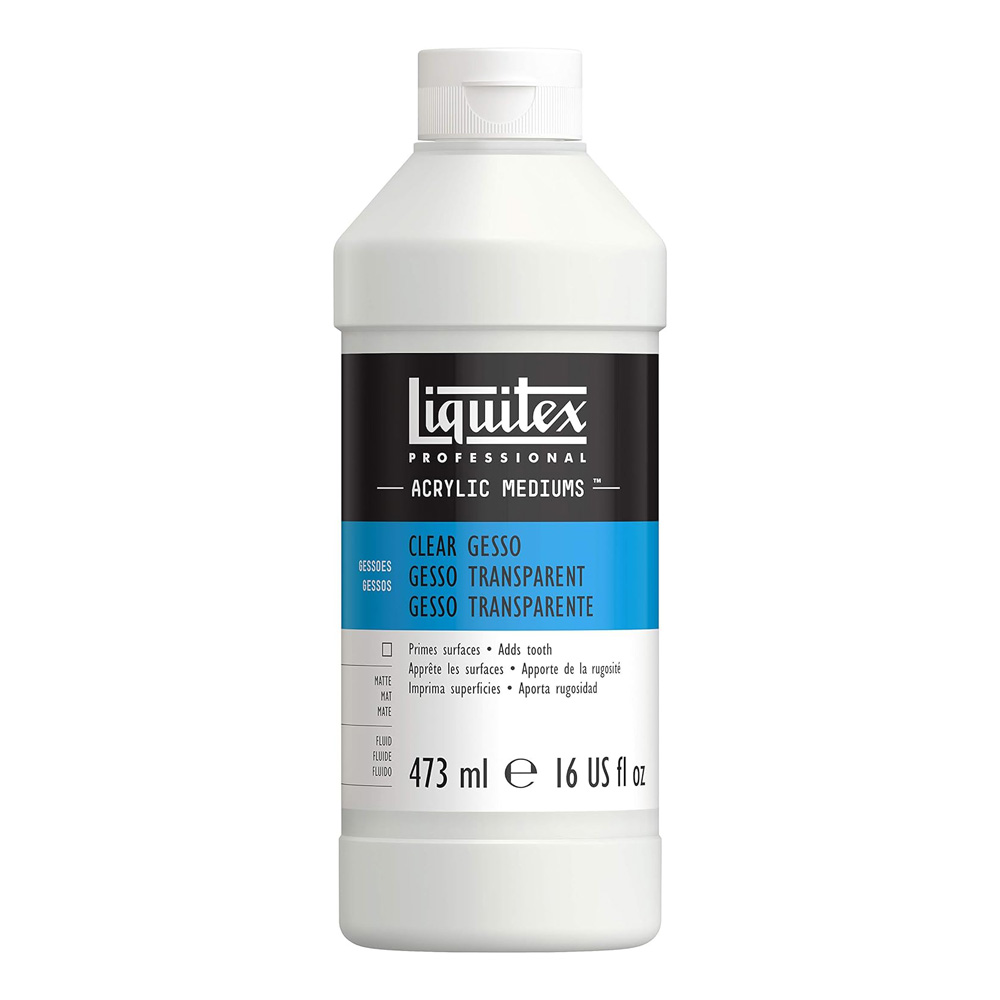 Liquitex Gesso 16 oz Clear