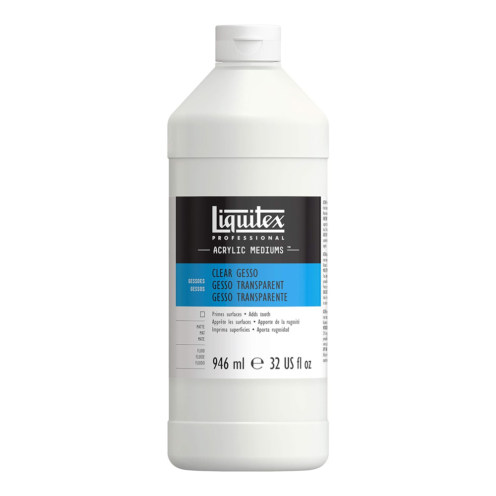 Liquitex Gesso 32 oz Clear