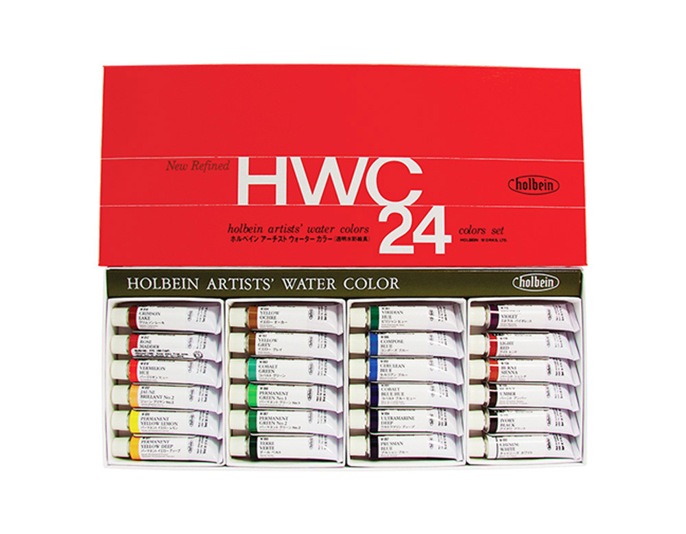 Holbein Wc W405 Set Of 24 5 ml Tubes