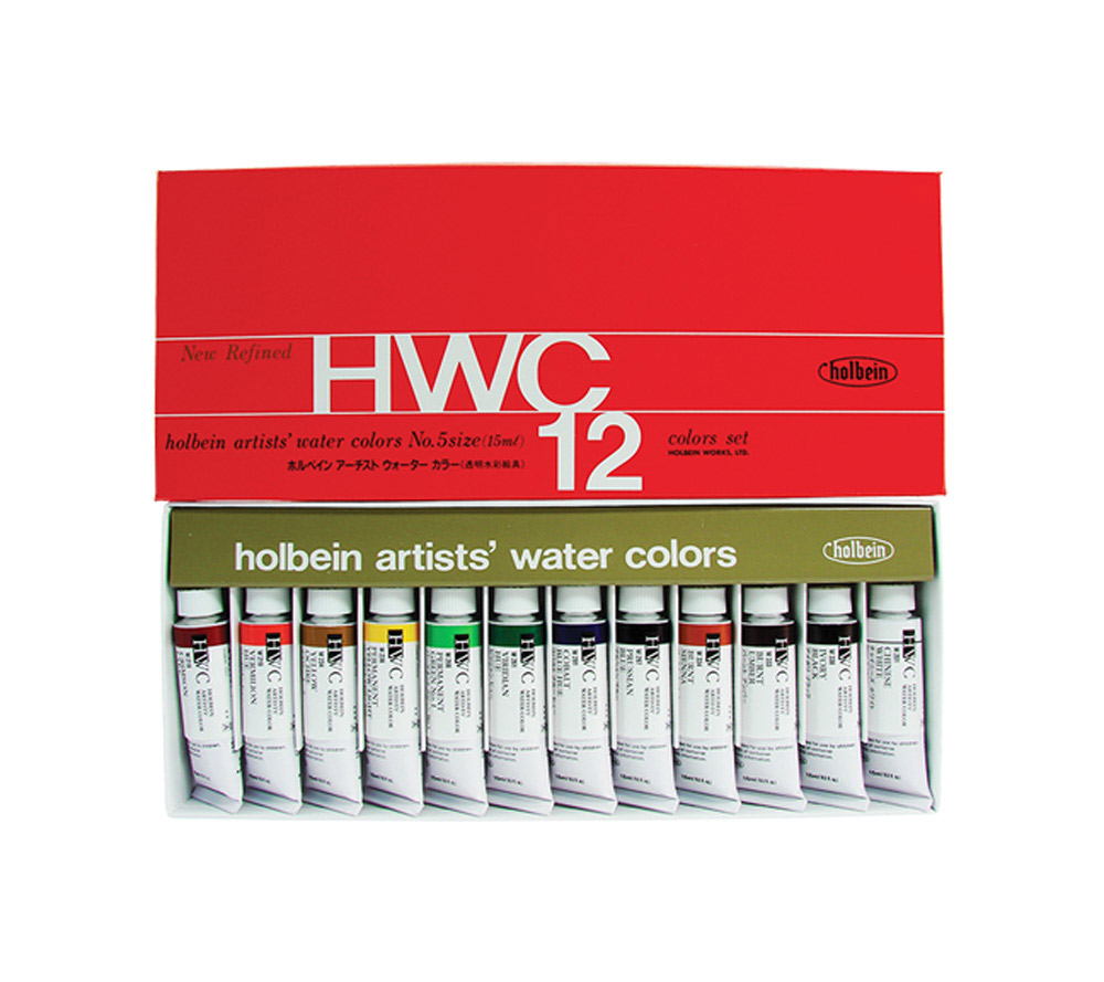 Holbein Wc W440 Set Of 12 15 ml Tubes