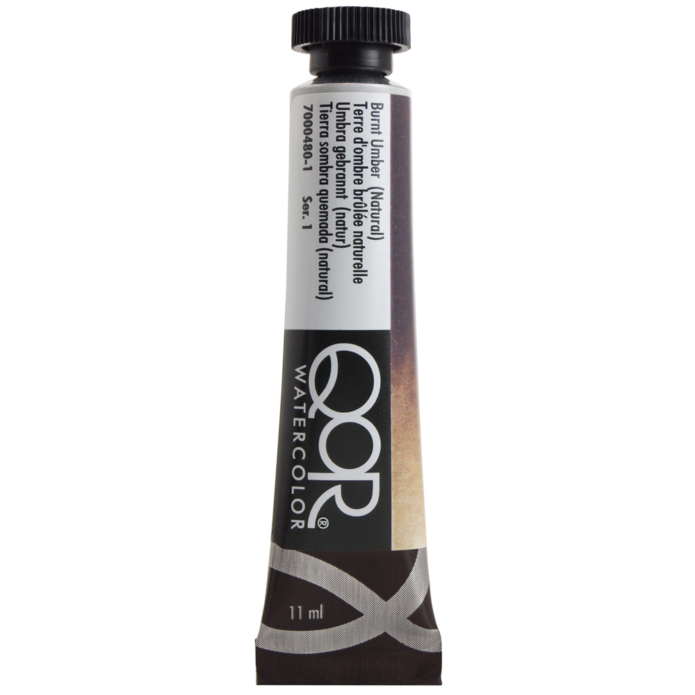 QoR W/C 11ml Burnt Umber Natural