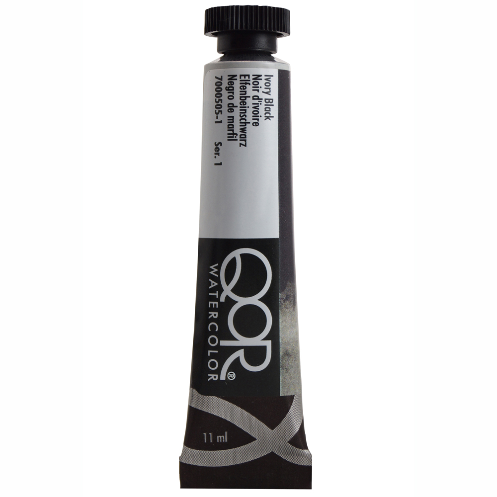 QoR W/C 11ml Ivory Black