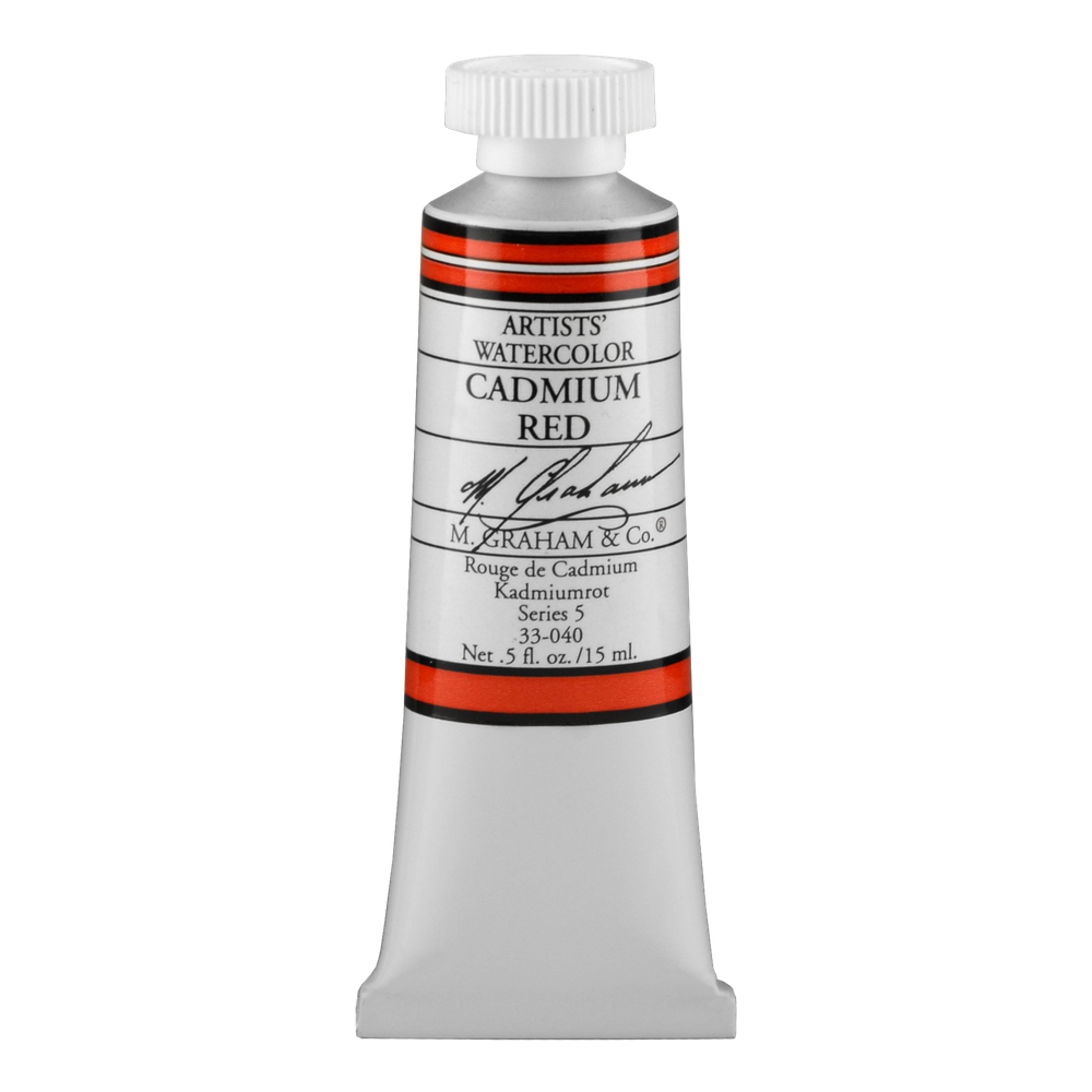 M. Graham W/C Cadmium Red 15 ml