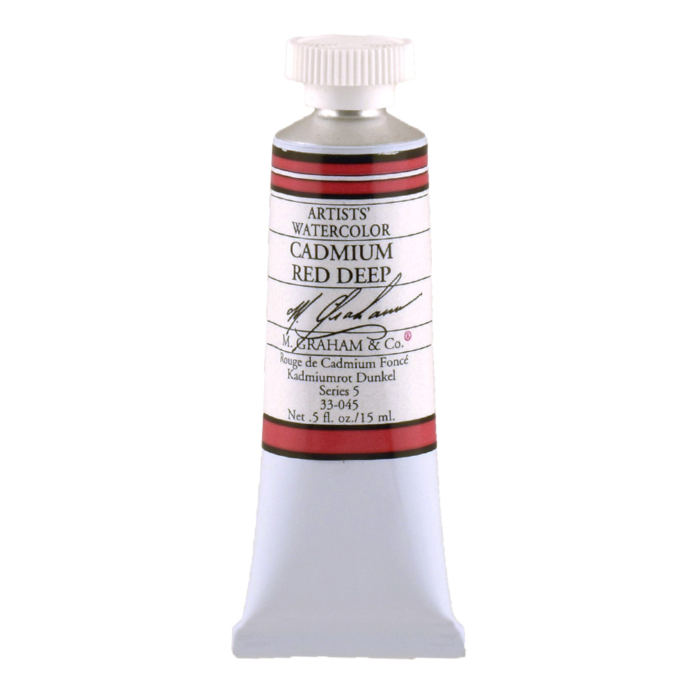 M. Graham W/C Cadmium Red Deep 15 ml