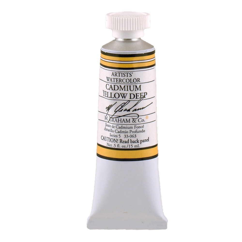 M. Graham W/C Cadmium Yellow Deep 15 ml