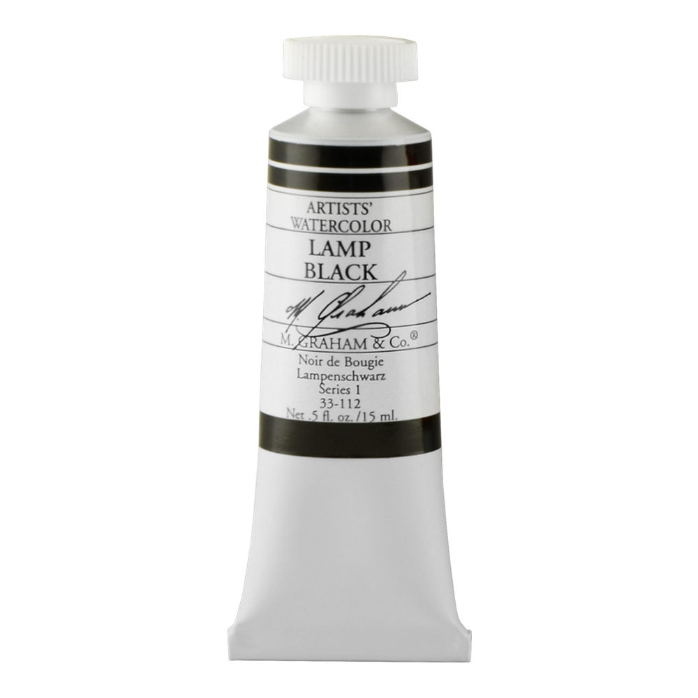 M. Graham W/C Lamp Black 15 ml