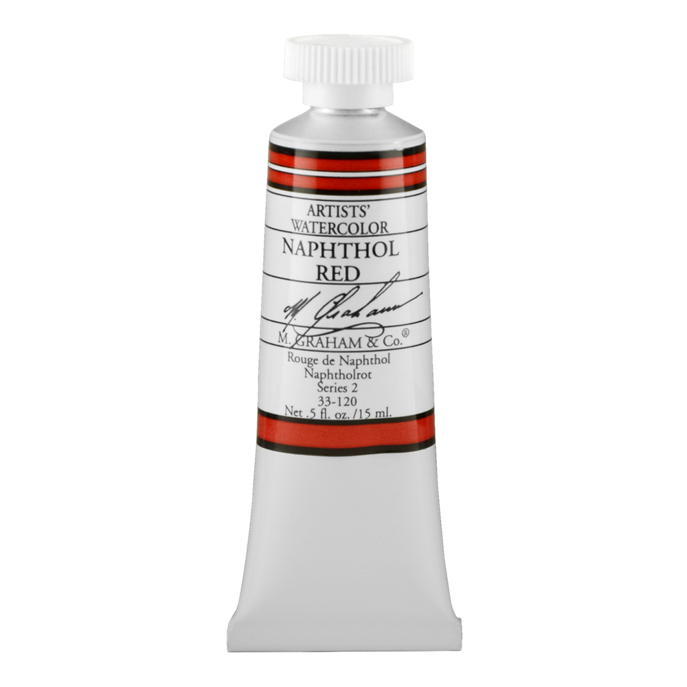 M. Graham W/C Naphthol Red 15 ml