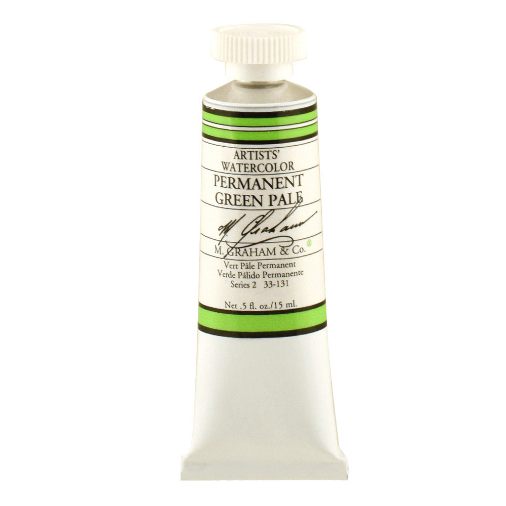 M. Graham W/C Permanent Green Pale 15 ml