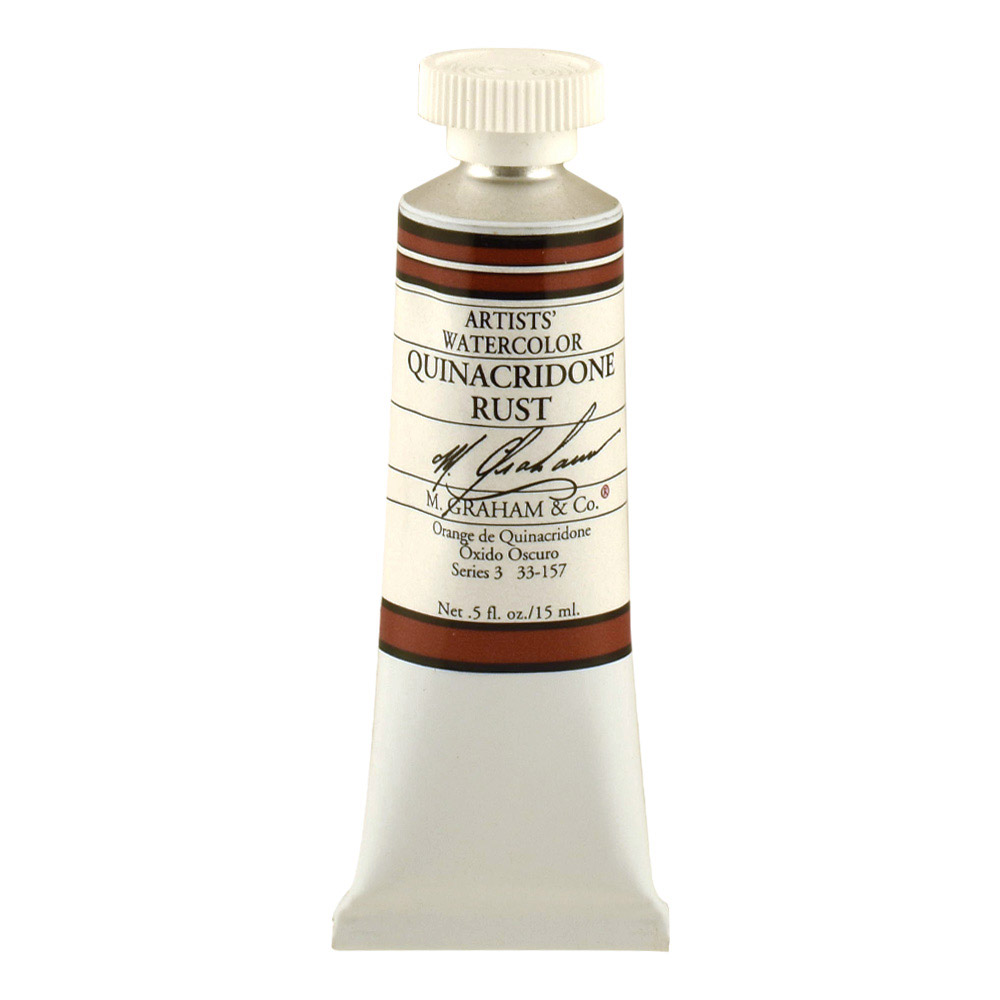 M. Graham W/C Quinacridone Rust 15 ml