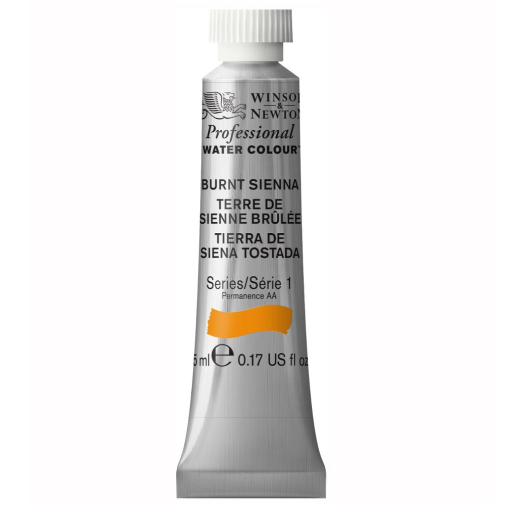 W&N Artist Watercolor 5 ml Burnt Sienna