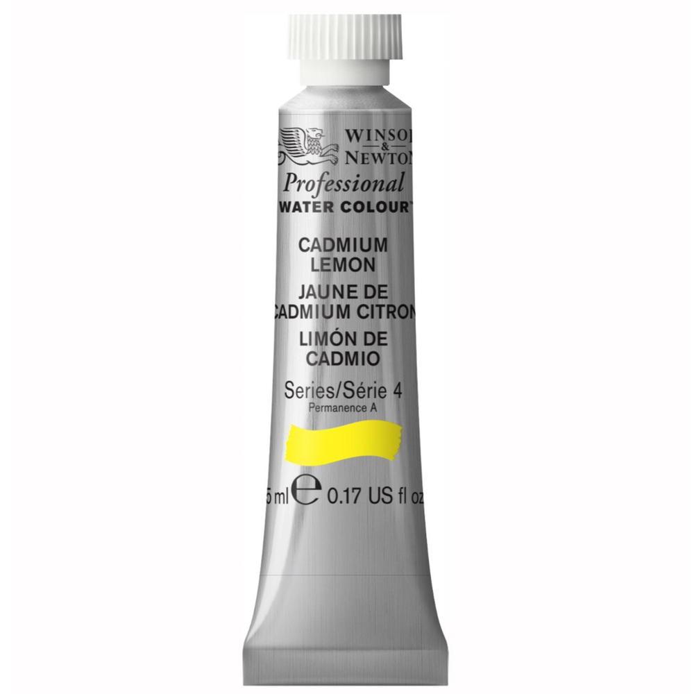 W&N Artist Watercolor 5 ml Cadmium Lemon
