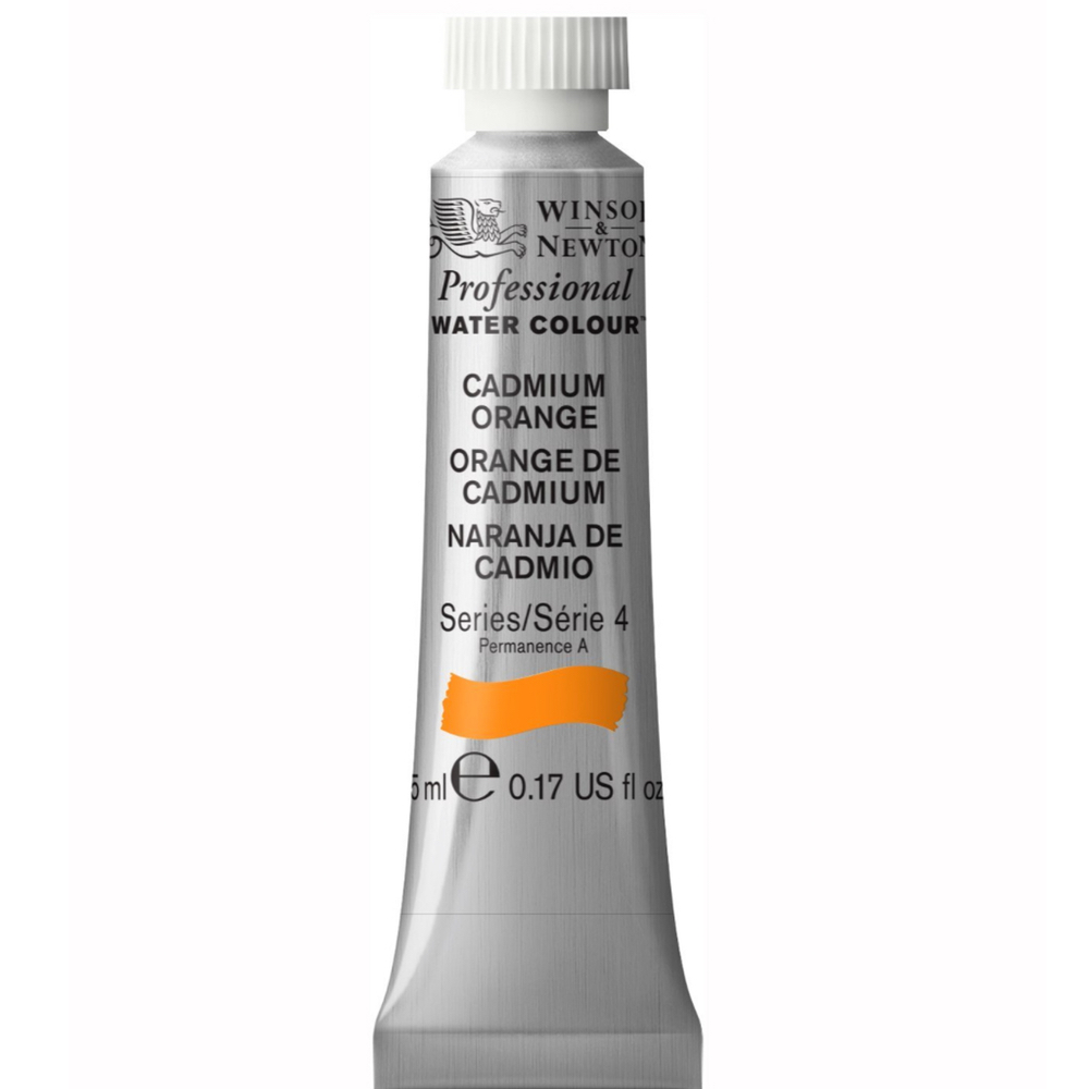 W&N Artist Watercolor 5 ml Cadmium Orange