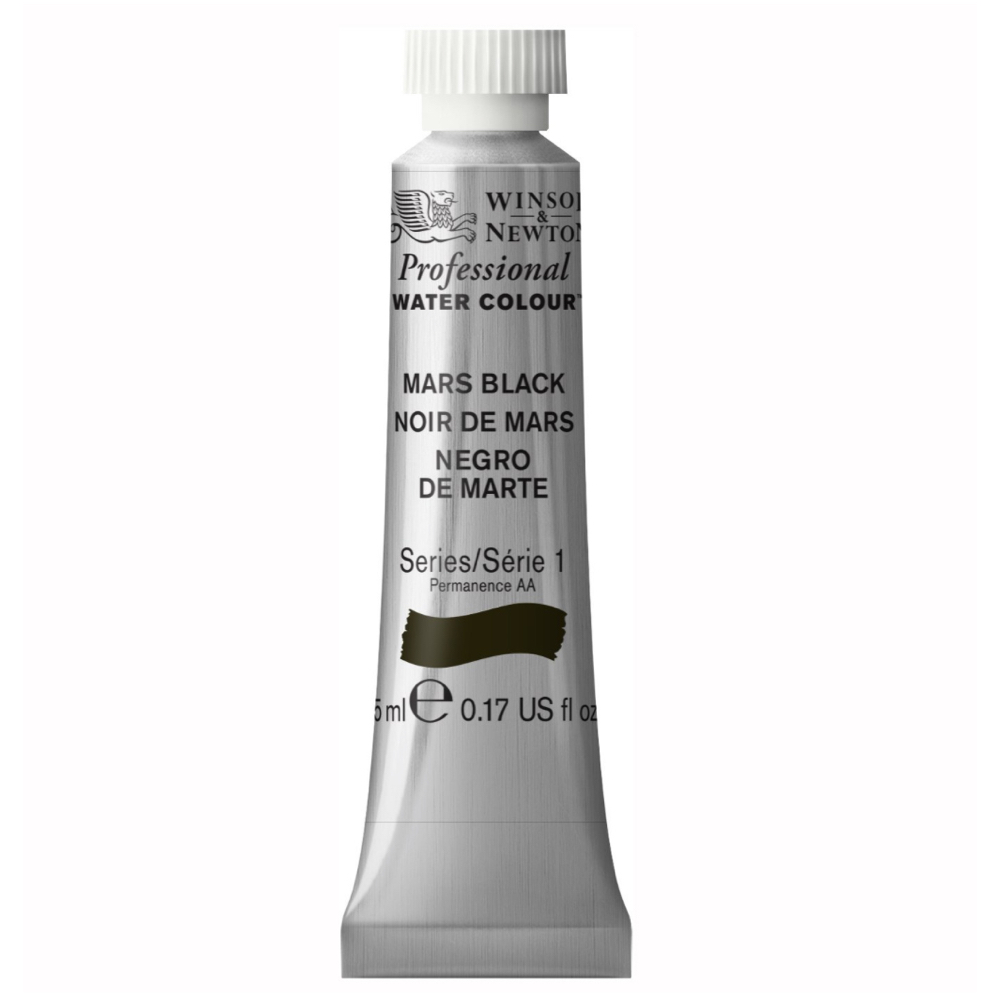 W&N Artist Watercolor 5 ml Mars Black