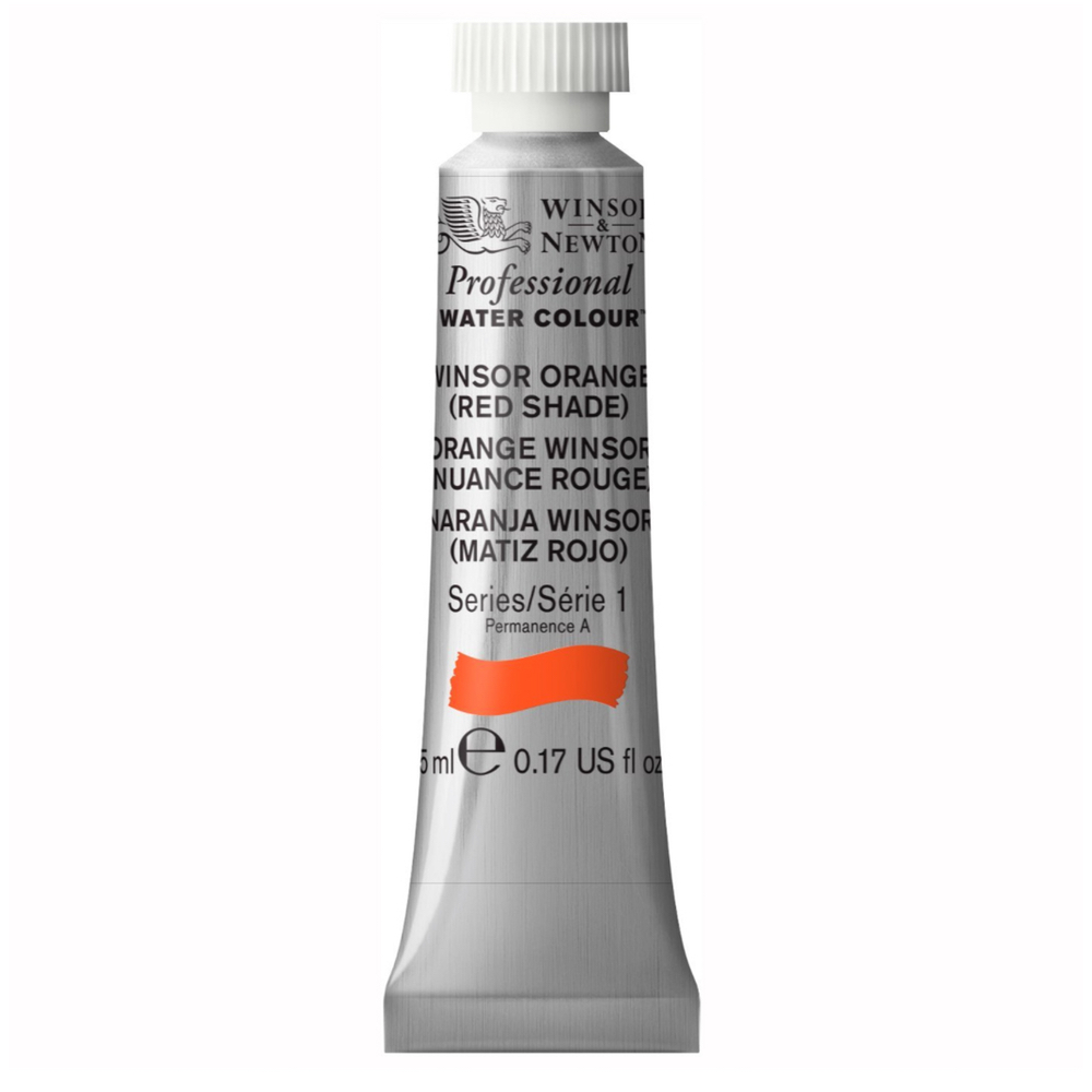 W&N Artist Watercolor 5 ml Winsor Orange Red