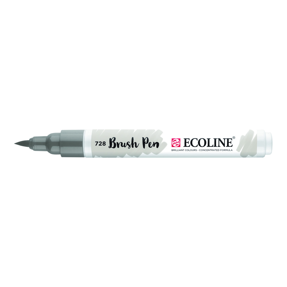 Ecoline Liquid Watercolor Brush Pen Wm Gry Lt