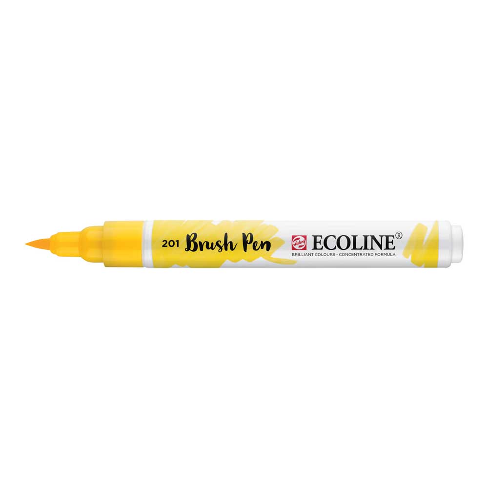 Ecoline Liquid Watercolor Brush Pen Light Yel
