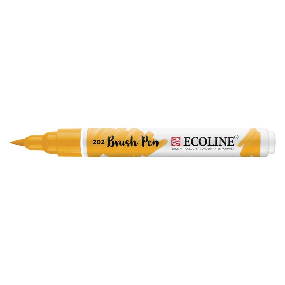 Ecoline Liquid Watercolor Brush Pen Deep Yell