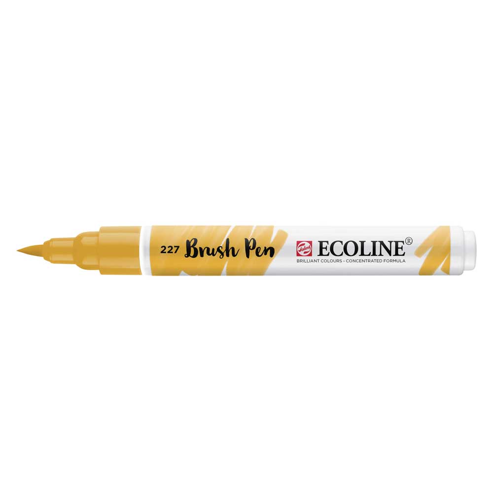 Ecoline Liquid Watercolor Brush Pen Ylw Ochre