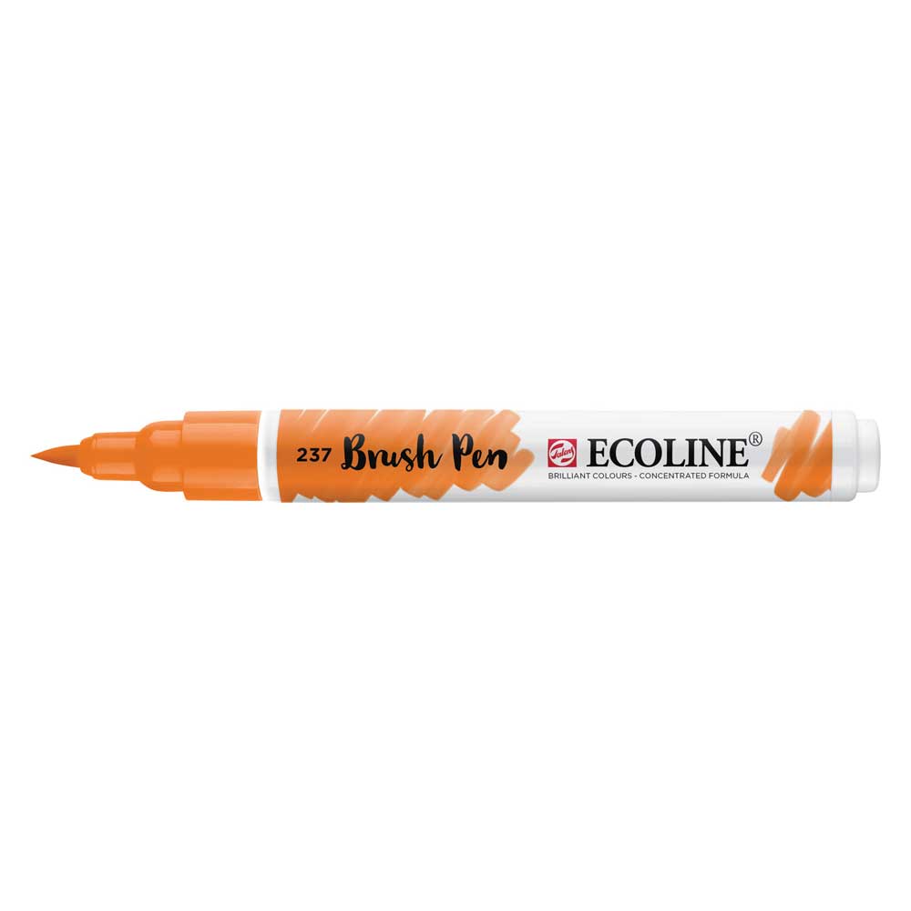 Ecoline Liquid Watercolor Brush Pen Deep Oran