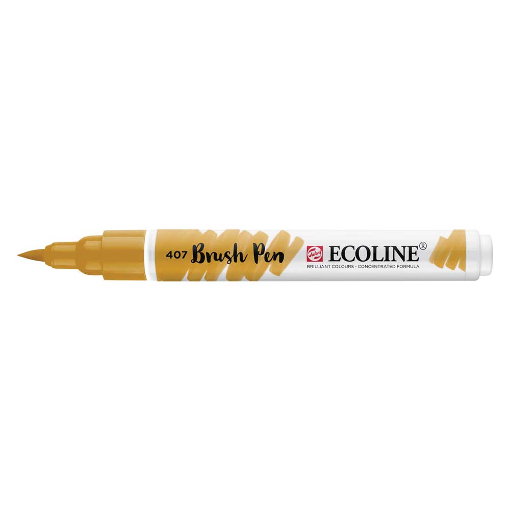Ecoline Liquid Watercolor Brush Pen Deep Ochr