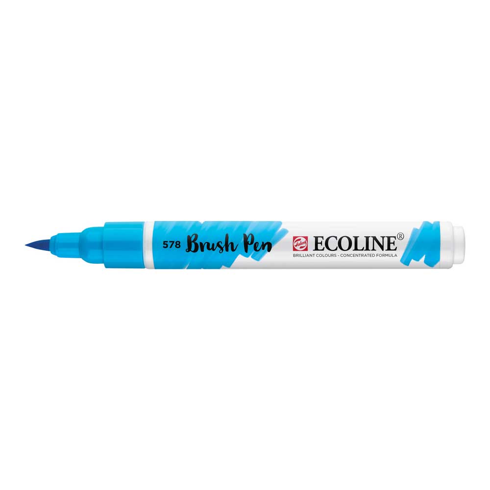 Ecoline Liquid Watercolor Brush Pen Sky Blue