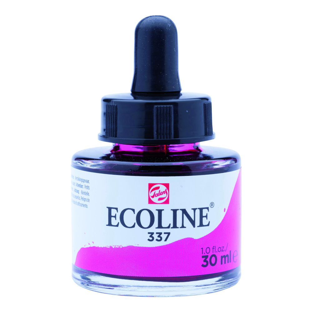 Ecoline Watercolor w/Pipette 30 ml Magenta