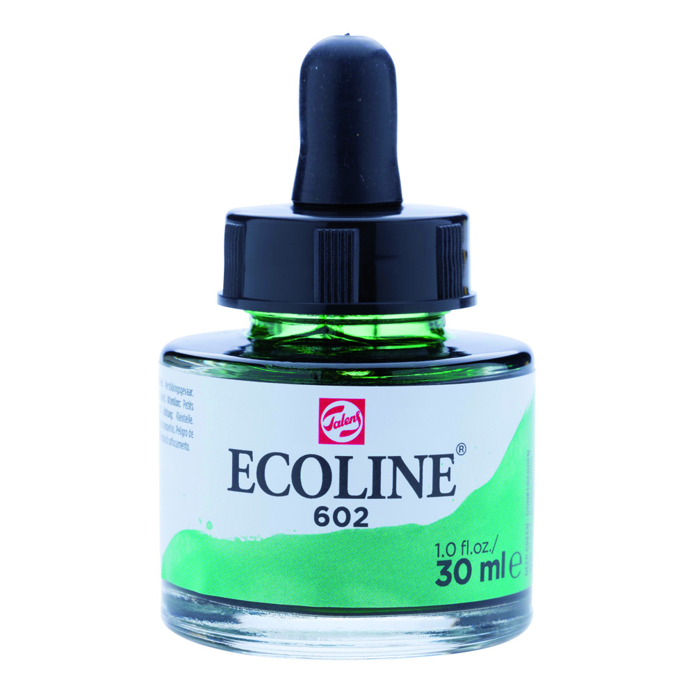 Ecoline Watercolor w/Pipette 30 ml Deep Green